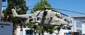 442/13 black at Museum (D) Speyer 20220804 | Mil Mi-24P